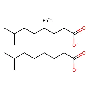 Isononanoic acid, lead salt structure
