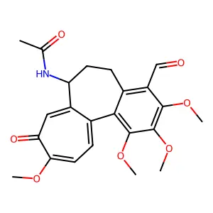 4-Formylcolchicine structure