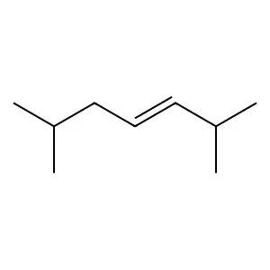 2,6-Dimethyl-3-heptene structure