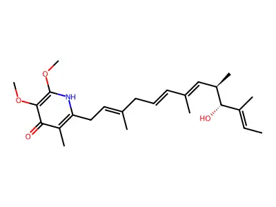Piericidin A structure