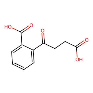 2-Carboxy-gamma-oxobenzenebutanoic acid structure