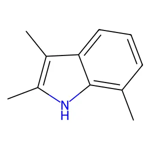 2,3,7-Trimethylindole structure