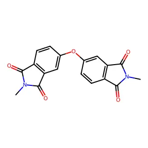 1H-Isoindole-1,3(2H)-dione, 5,5'-oxybis[2-methyl- structure
