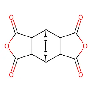 hexahydro-4,8-ethano-1H,3H-benzo(1,2-c:4,5-c')difuran-1,3,5,7-tetrone structure