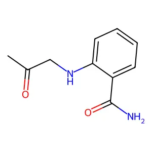 Benzamide, 2-((2-oxopropyl)amino)- structure