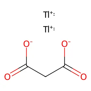 Dithallium malonate structure