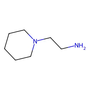 N-(2-Aminoethyl)piperidine structure