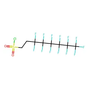 3,3,4,4,5,5,6,6,7,7,8,8,8-Tridecafluorooctanesulfonyl chloride structure