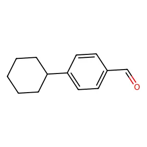 p-Cyclohexylbenzaldehyde structure