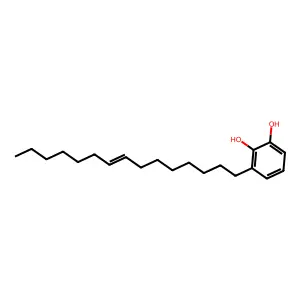 3-(8-Pentadecenyl)catechol structure