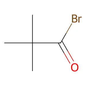 2,2-Dimethylpropionyl bromide structure