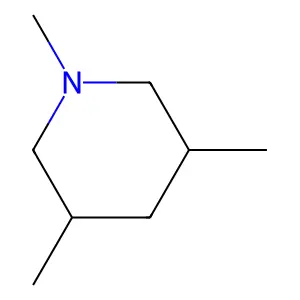 Piperidine, 1,3,5-trimethyl- structure