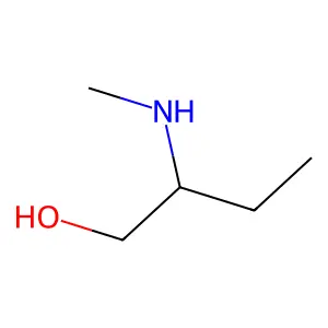 2-(Methylamino)-1-butanol structure