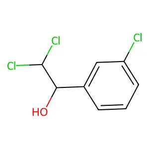 1-(3-Chlorophenyl)-2,2-dichloroethanol structure