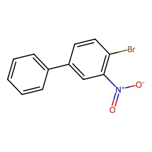 4-Bromo-3-nitrobiphenyl structure