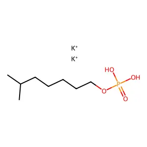 Phosphoric acid, monoisooctyl ester, potassium salt (1:2) structure