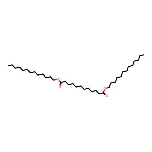 Ditridecyl dodecanedioate structure