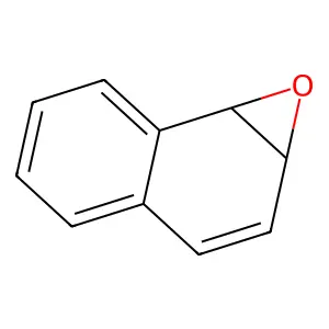 Naphthoxirene structure