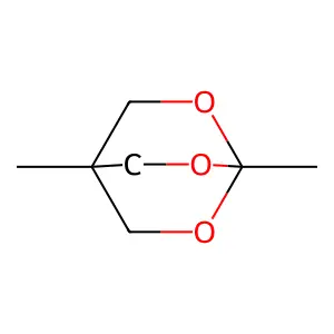 2,6,7-Trioxabicyclo(2.2.2)octane, 1,4-dimethyl- structure