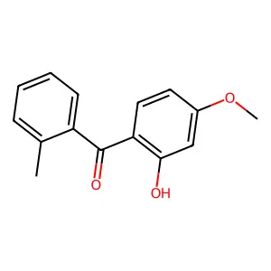 2-Hydroxy-4-methoxy-2'-methylbenzophenone structure