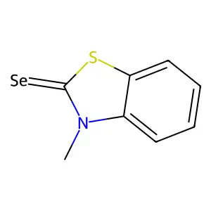 3-methylbenzothiazole-2(3H)-selone structure