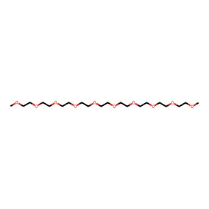 2,5,8,11,14,17,20,23,26,29-Decaoxatriacontane structure