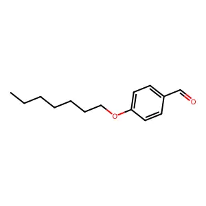 Benzaldehyde, 4-(heptyloxy)- structure