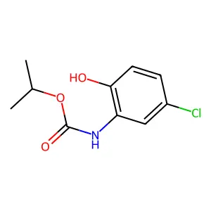 Carbamic acid, (5-chloro-2-hydroxyphenyl)-, 1-methylethyl ester structure