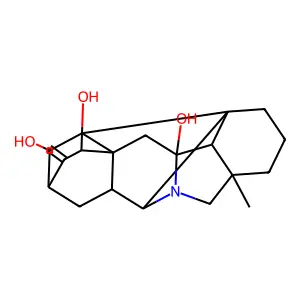Hetisan-6,11,15-triol structure