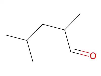 2,4-Dimethylpentanal structure