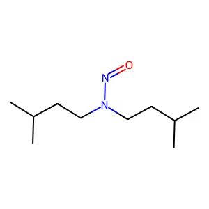 Dibutylamine, 3,3'-dimethyl-N-nitroso- structure
