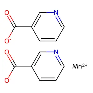 Manganese dinicotinate structure