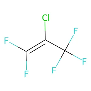 2-Chloro-1,1,3,3,3-pentafluoropropene structure