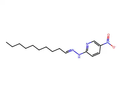 N-(decylideneamino)-5-nitropyridin-2-amine structure