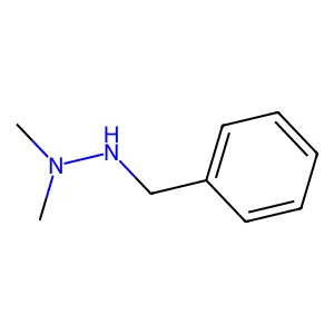 2-Benzyl-1,1-dimethylhydrazine structure