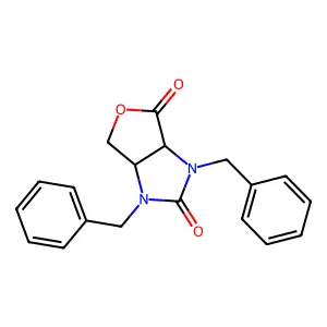 (3As,6ar)-1,3-dibenzyltetrahydro-1h-furo[3,4-d]imidazole-2,4-dione structure