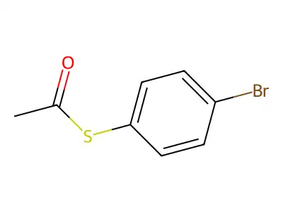 4-Bromophenylthioacetate structure