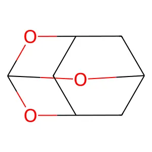 2,4,10-Trioxaadamantane structure