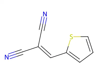 2-(Thiophen-2-yl)malononitrile structure