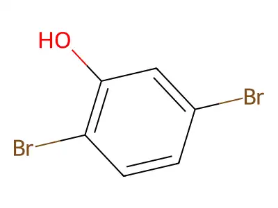 2,5-Dibromophenol structure
