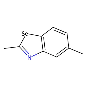 Benzoselenazole, 2,5-dimethyl- structure