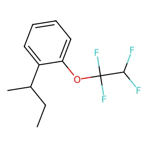 o-sec-Butyl-alpha,alpha,beta,beta-tetrafluorophenetole structure
