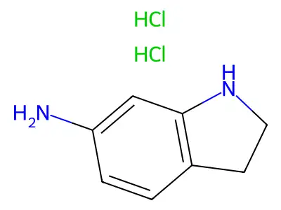 Indolin-6-ylamine hydrochloride structure