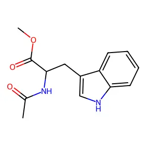 N-Acetyl-L-tryptophan methyl ester structure