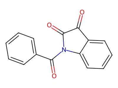 N-Benzoylisatin structure