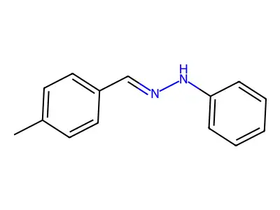 1-(4-Methylbenzylidene)-2-phenylhydrazine structure