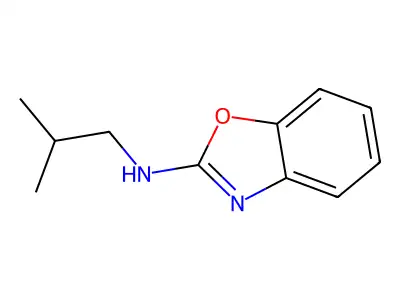 2-(Isobutylamino)benzoxazole structure