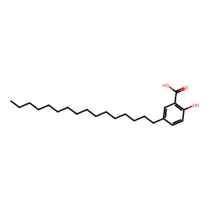 Benzoic acid, 5-hexadecyl-2-hydroxy- structure