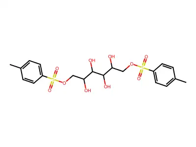 1,6-Bis-O-(4-methylbenzene-1-sulfonyl)hexitol structure