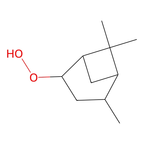 Hydroperoxide, 2,6,6-trimethylbicyclo[3.1.1]heptyl structure
